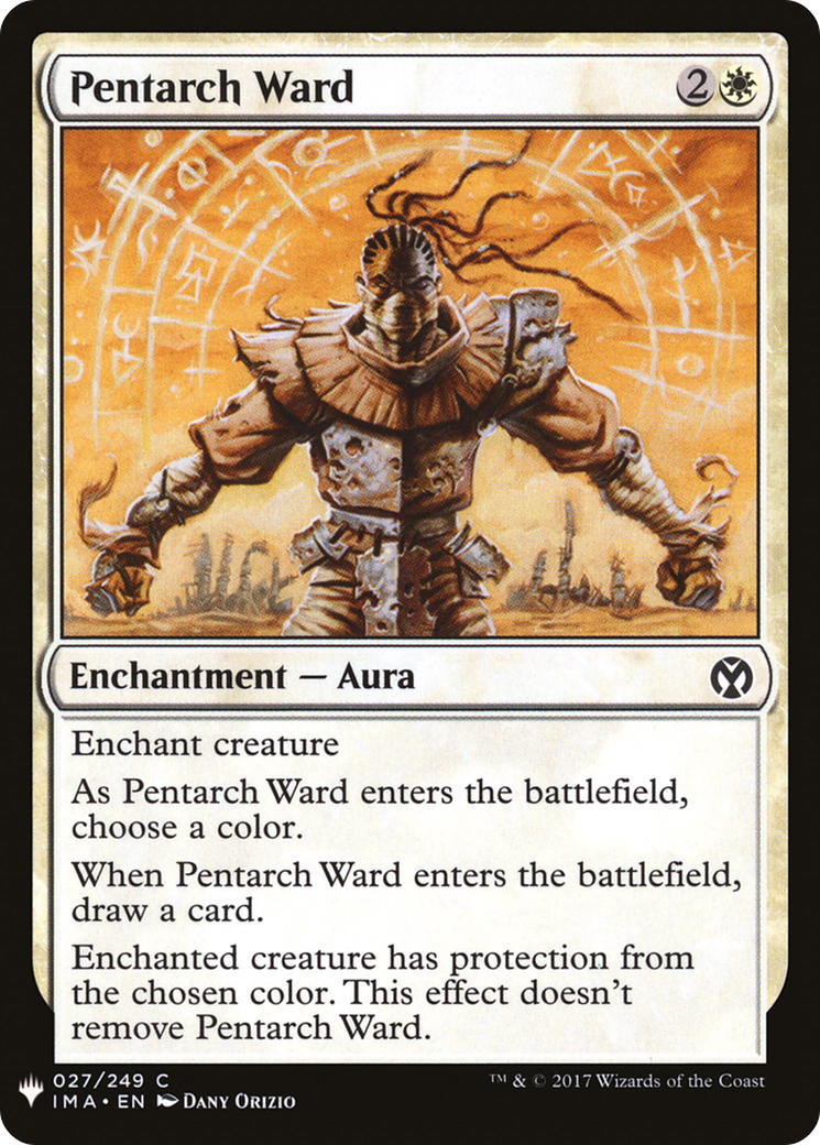 Pentarch Ward (LIST-027)  - The List