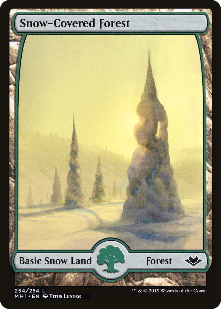 Snow-Covered Forest (MH1-254)  Foil - Modern Horizons