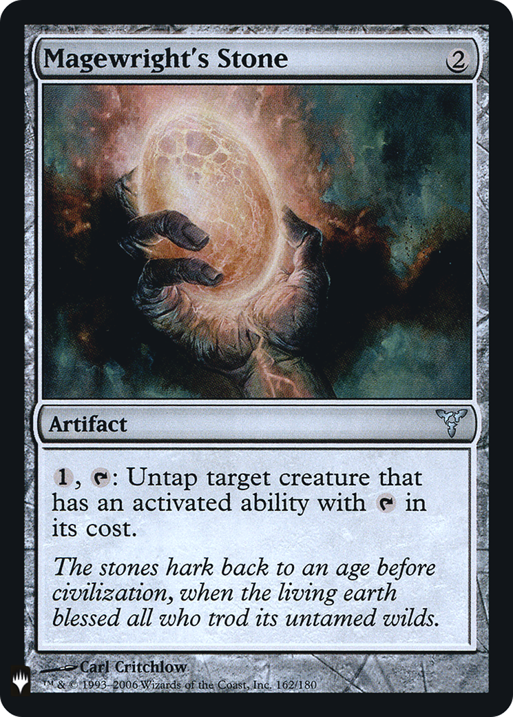 Magewright's Stone (LIST-162)  Foil - The List