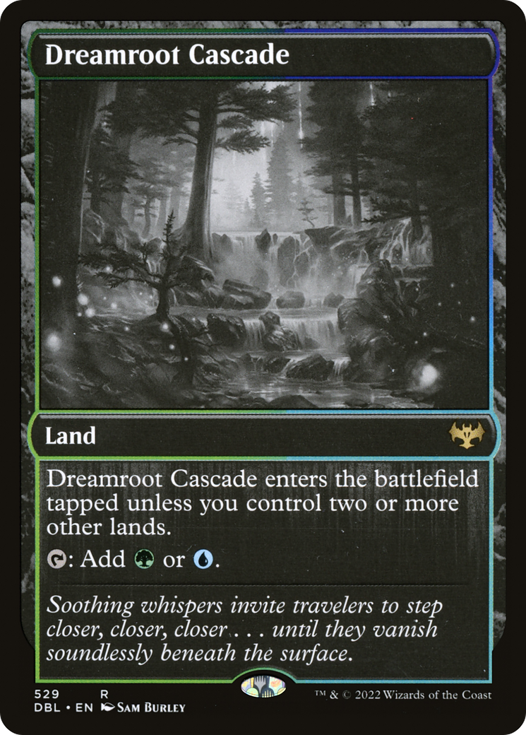Dreamroot Cascade (DBL-529)  Foil - Innistrad: Double Feature