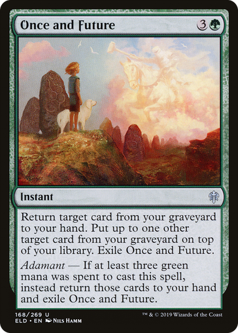 Once and Future (ELD-168)  Foil - Throne of Eldraine