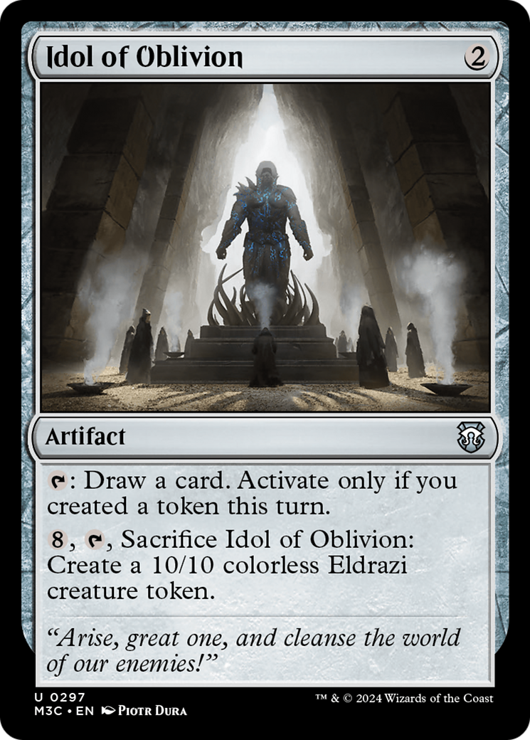 Idol of Oblivion (M3C-297)  - Modern Horizons 3 Commander