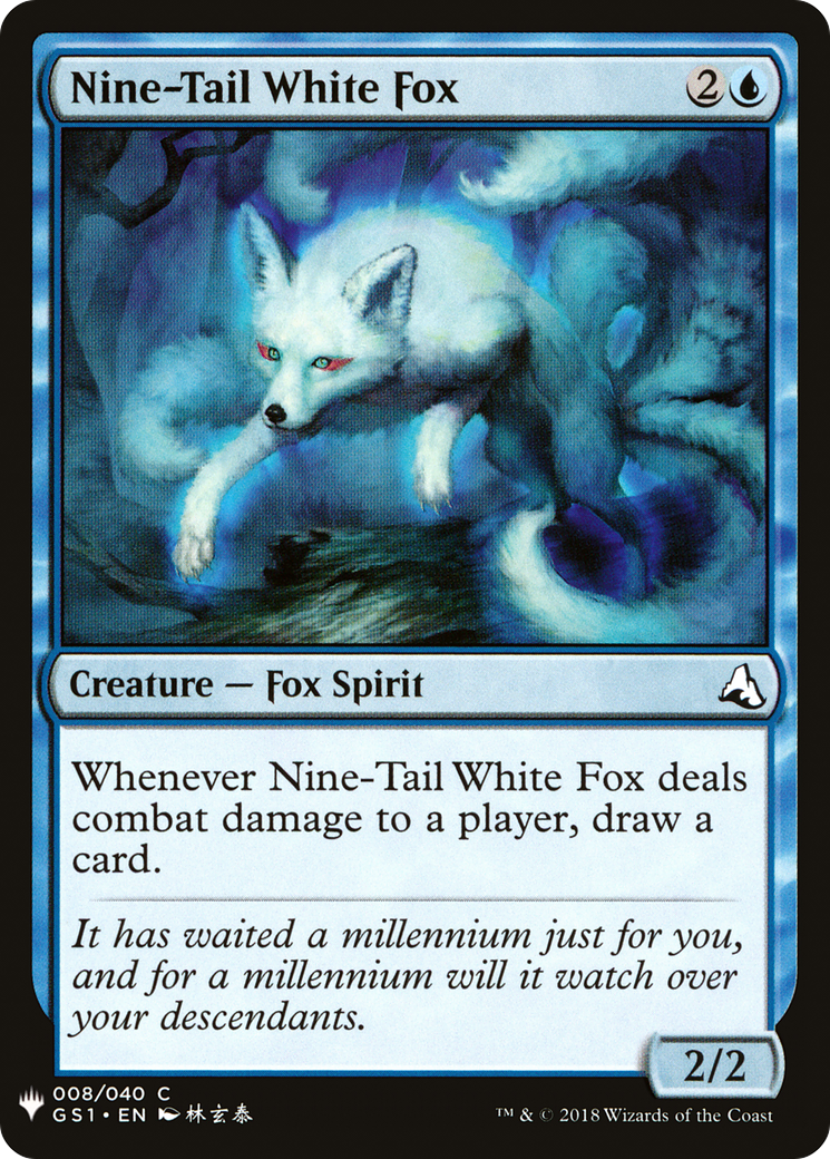 Nine-Tail White Fox (LIST-GS1-8)  - The List