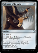 Talisman of Impulse (Surge Foil) (WHO-842)  Foil - Doctor Who