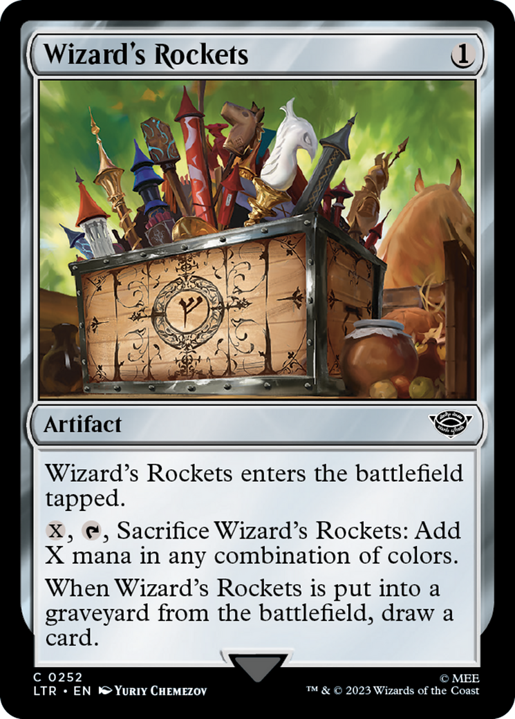 Wizard's Rockets (LTR-252)  Foil - The Lord of the Rings: Tales of Middle-earth