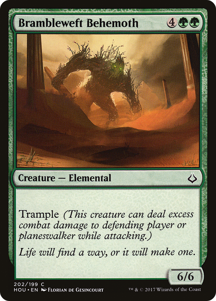 Brambleweft Behemoth (HOU-202)  - Hour of Devastation