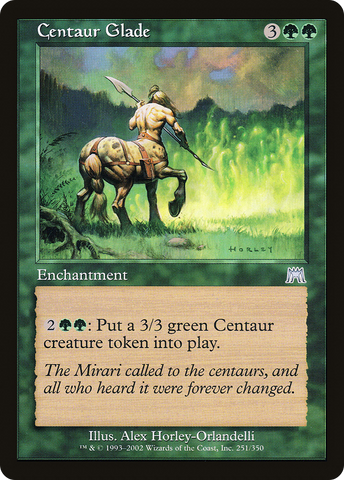 Centaur Glade (ONS-251)  Foil - Onslaught
