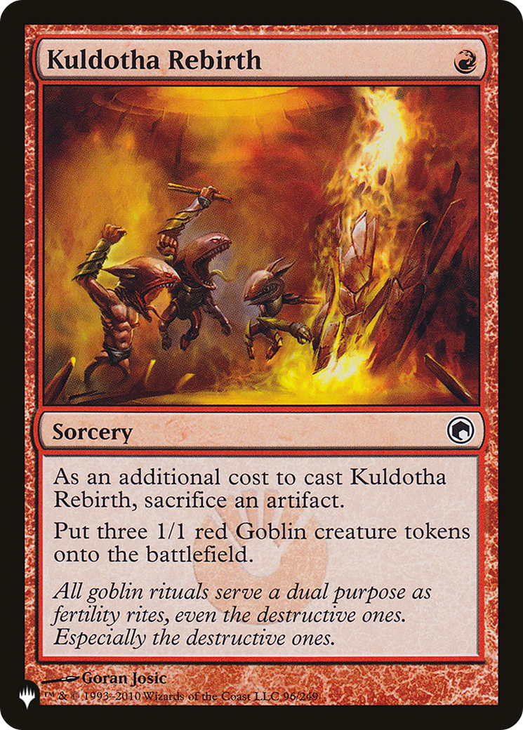 Kuldotha Rebirth (LIST-SOM-96)  - The List