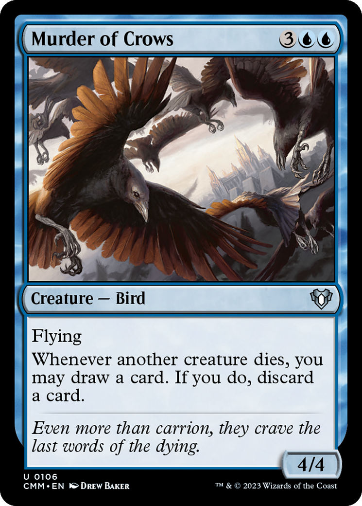 Murder of Crows (CMM-106)  Foil - Commander Masters