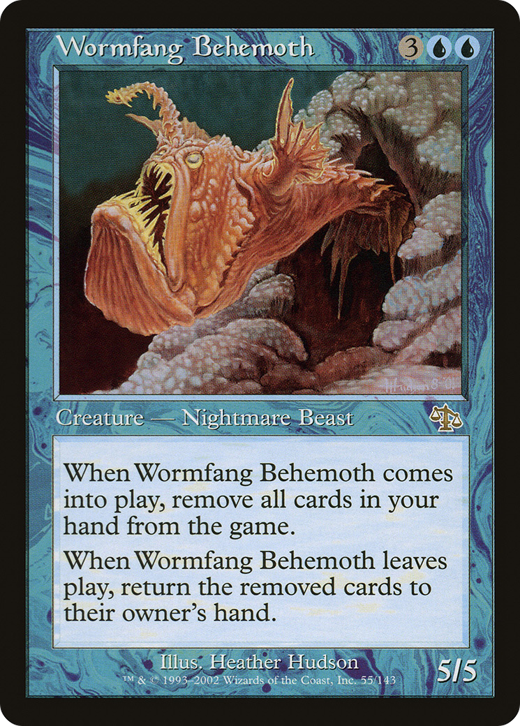 Wormfang Behemoth (JUD-055)  Foil - Judgment