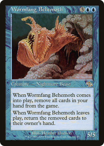 Wormfang Behemoth (JUD-055)  Foil - Judgment