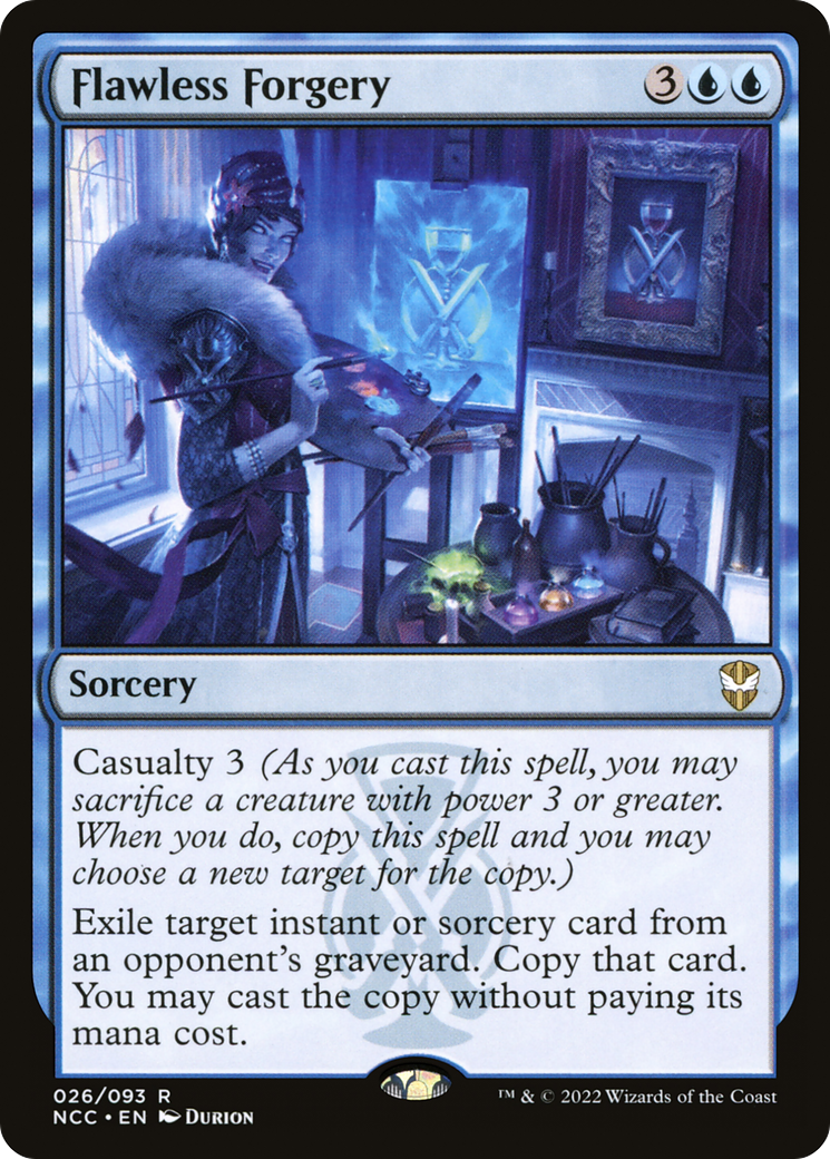 Flawless Forgery (NCC-026)  - New Capenna Commander