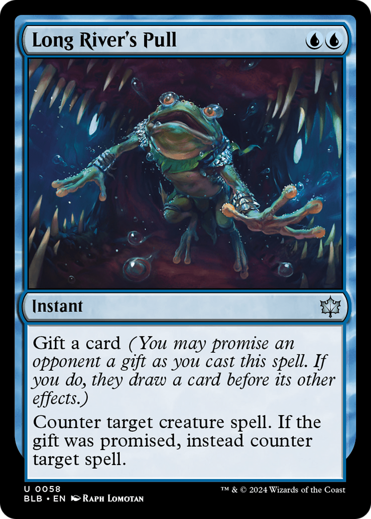 Long River's Pull (BLB-058)  Foil - Bloomburrow