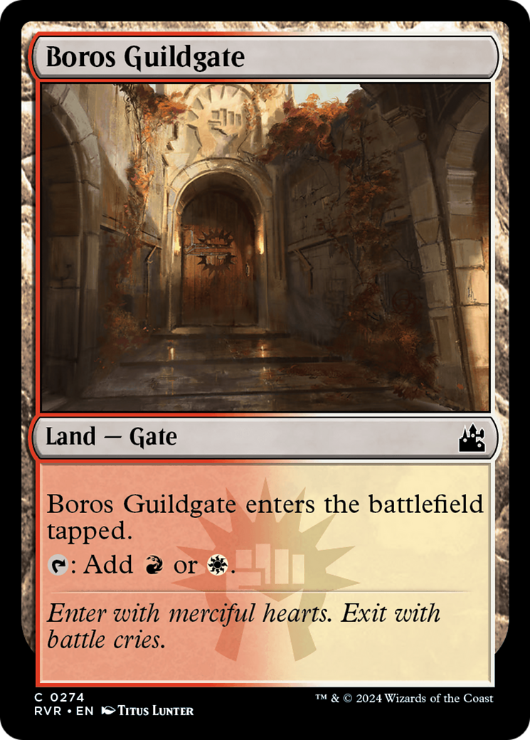 Boros Guildgate (RVR-274)  - Ravnica Remastered