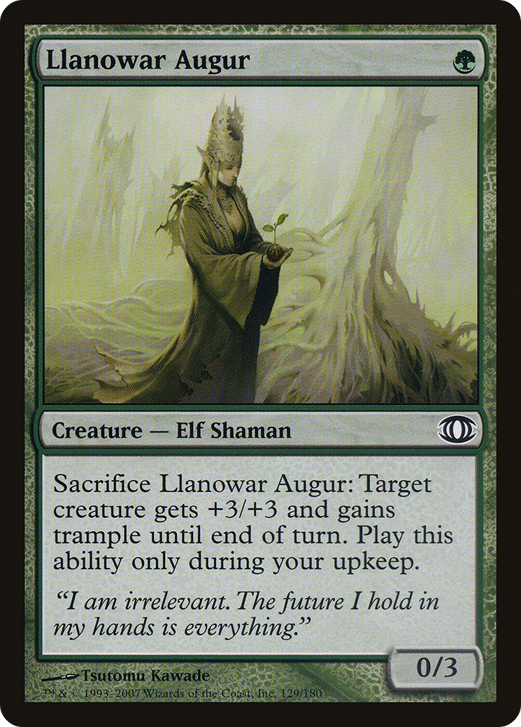 Llanowar Augur (FUT-129)  - Future Sight