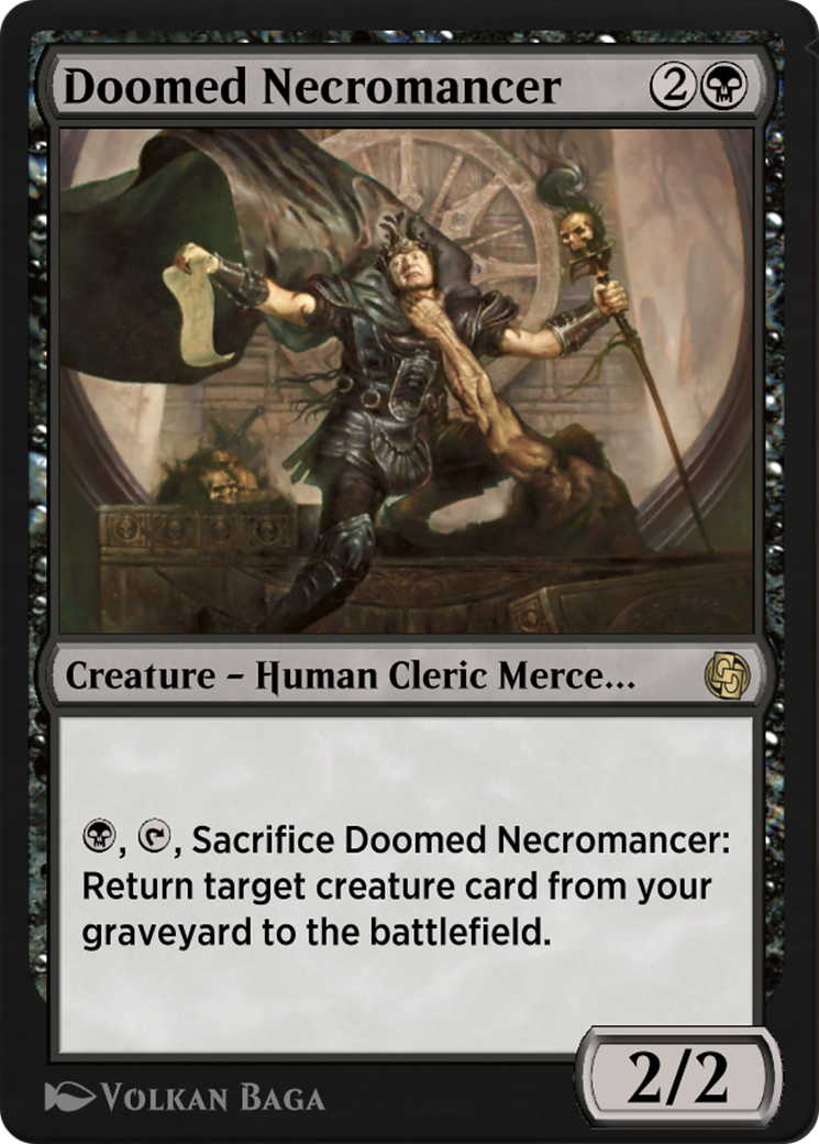 Doomed Necromancer (AJMP-137)  - Jumpstart Arena Exclusives