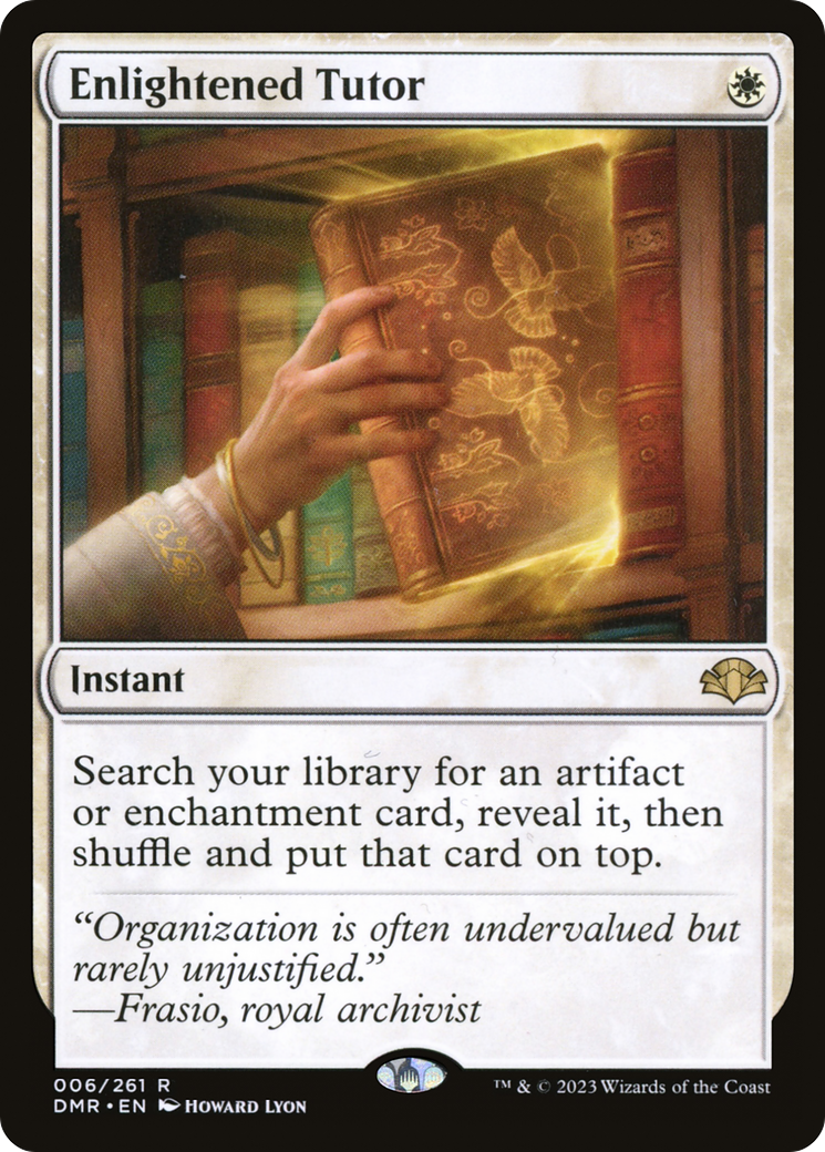Enlightened Tutor (DMR-006)  Foil - Dominaria Remastered