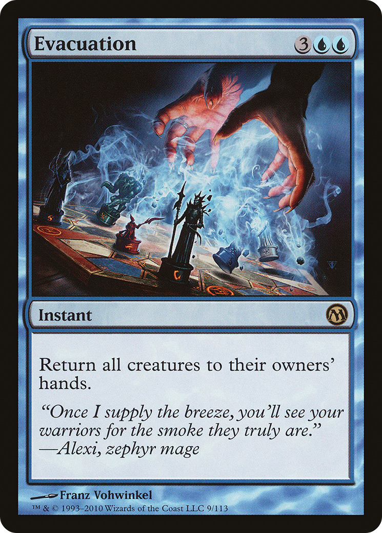 Evacuation (DPA-009)  - Duels of the Planeswalkers