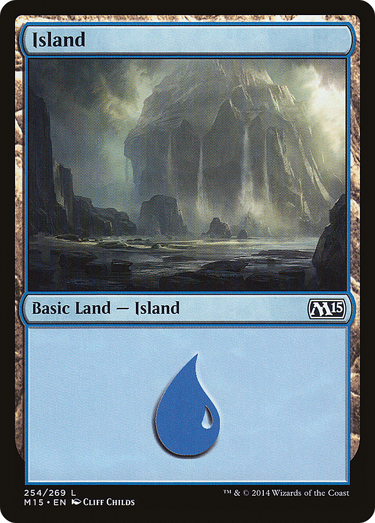 Island (254) (M15-254)  - Magic 2015