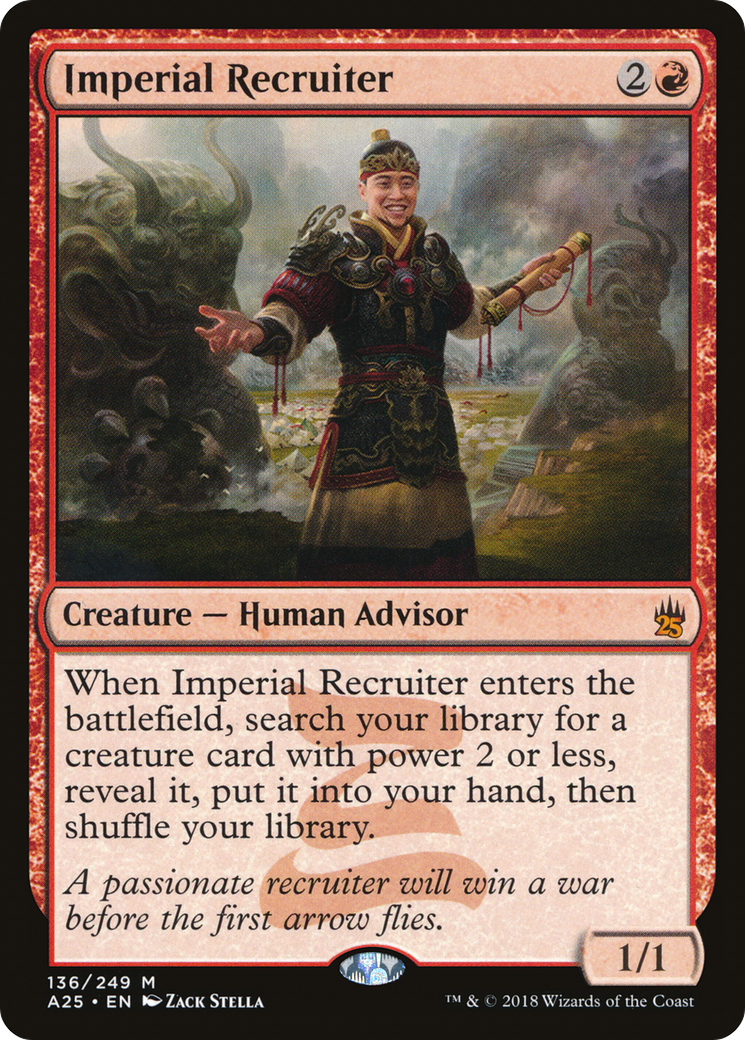 Imperial Recruiter (A25-136)  Foil - Masters 25