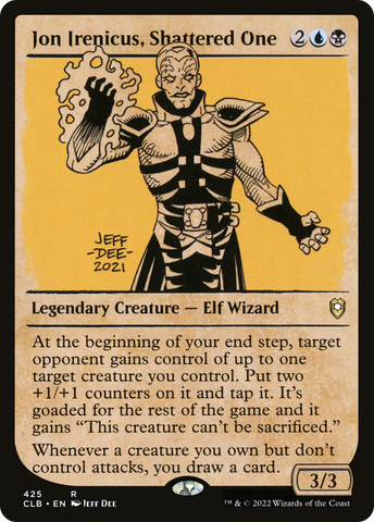 Jon Irenicus, Shattered One (Showcase) (CLB-425)  - Commander Legends: Battle for Baldur's Gate: (Showcase)