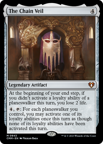 The Chain Veil (CMM-943)  - Commander Masters