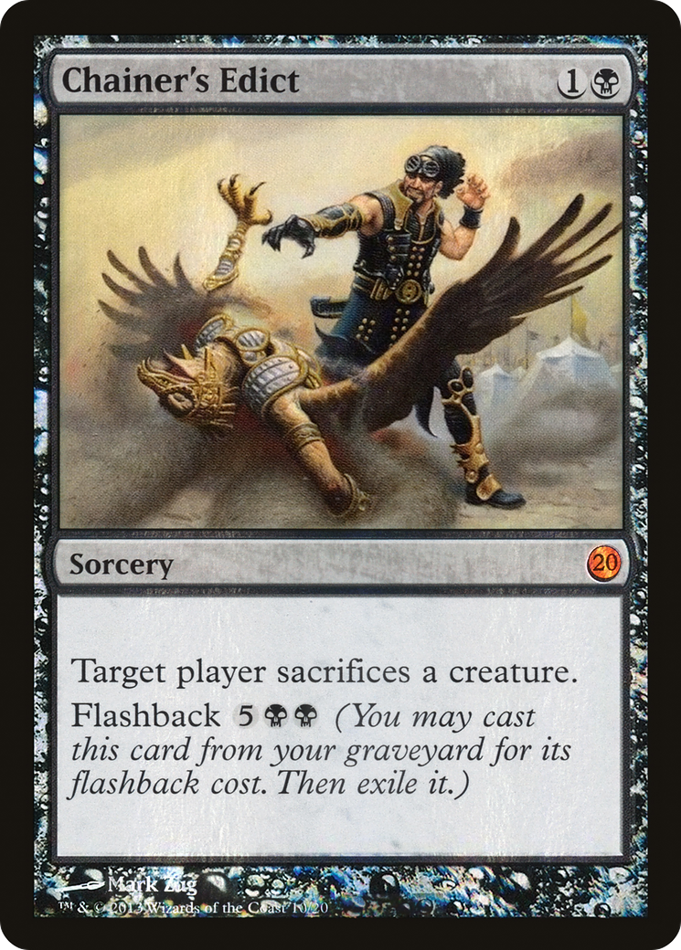Chainer's Edict (V13-010)  Foil - From the Vault: Twenty