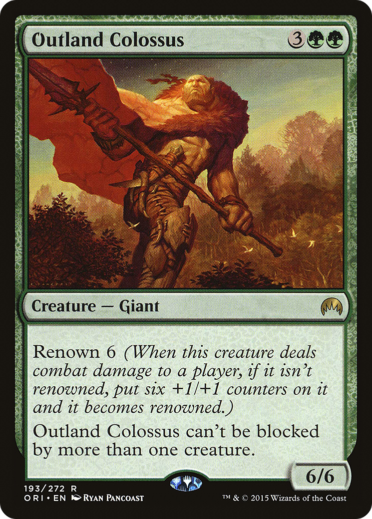 Outland Colossus (ORI-193)  - Magic Origins