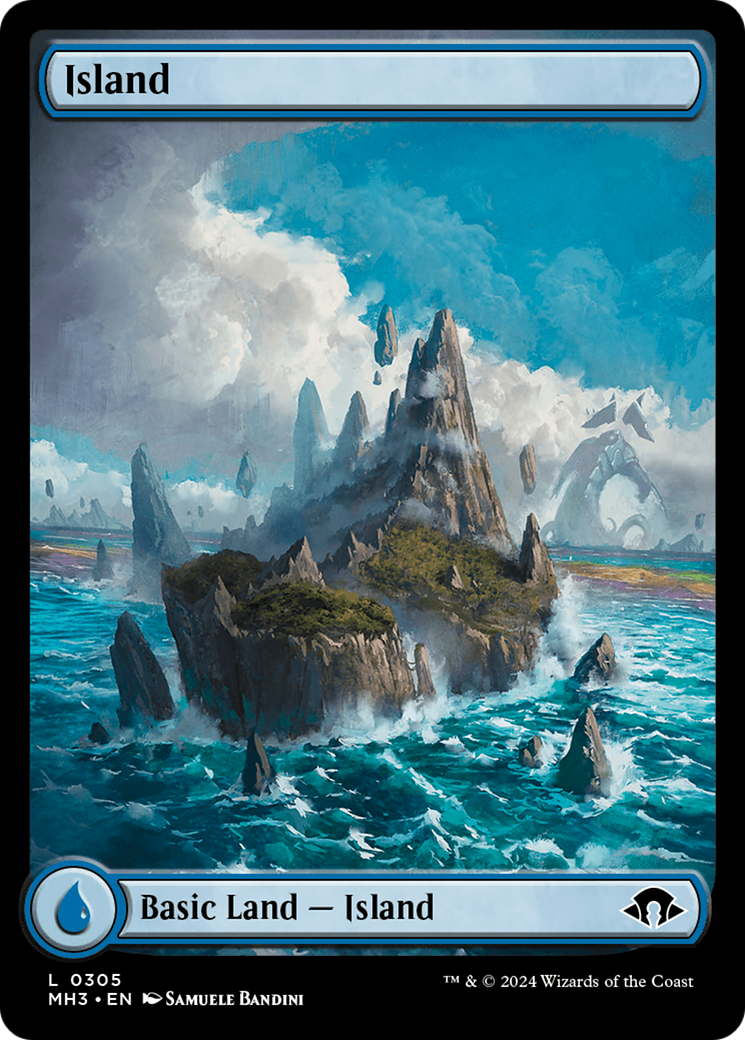 Island (0305) (MH3-305)  Foil - Modern Horizons 3