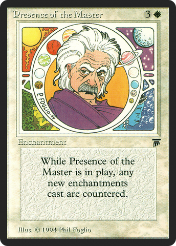 Presence of the Master (LEG-)  - Legends
