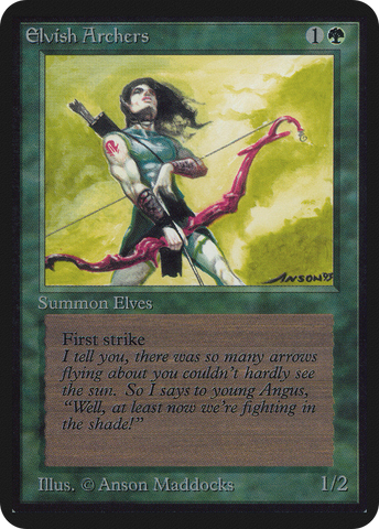 Elvish Archers (LEA-)  - Limited Edition Alpha