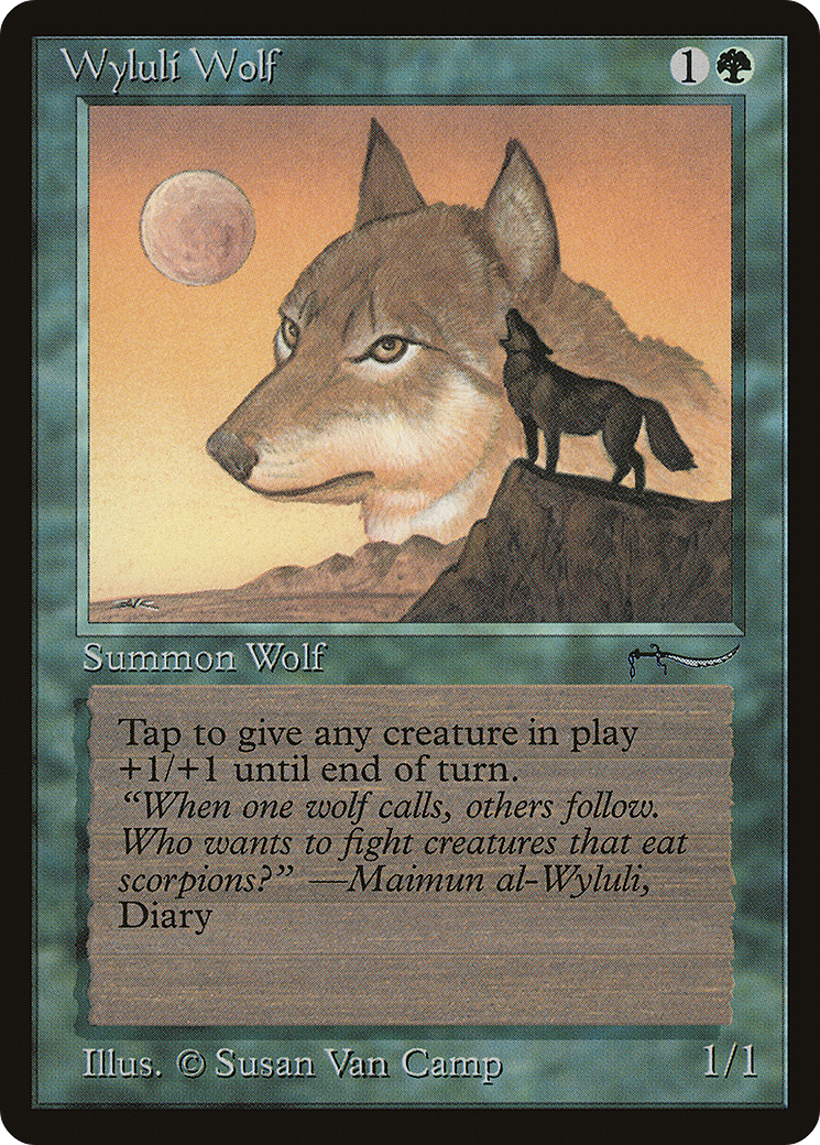 Wyluli Wolf (Light) (ARN-)  - Arabian Nights
