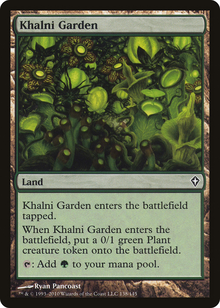 Khalni Garden (WWK-138)  - Worldwake