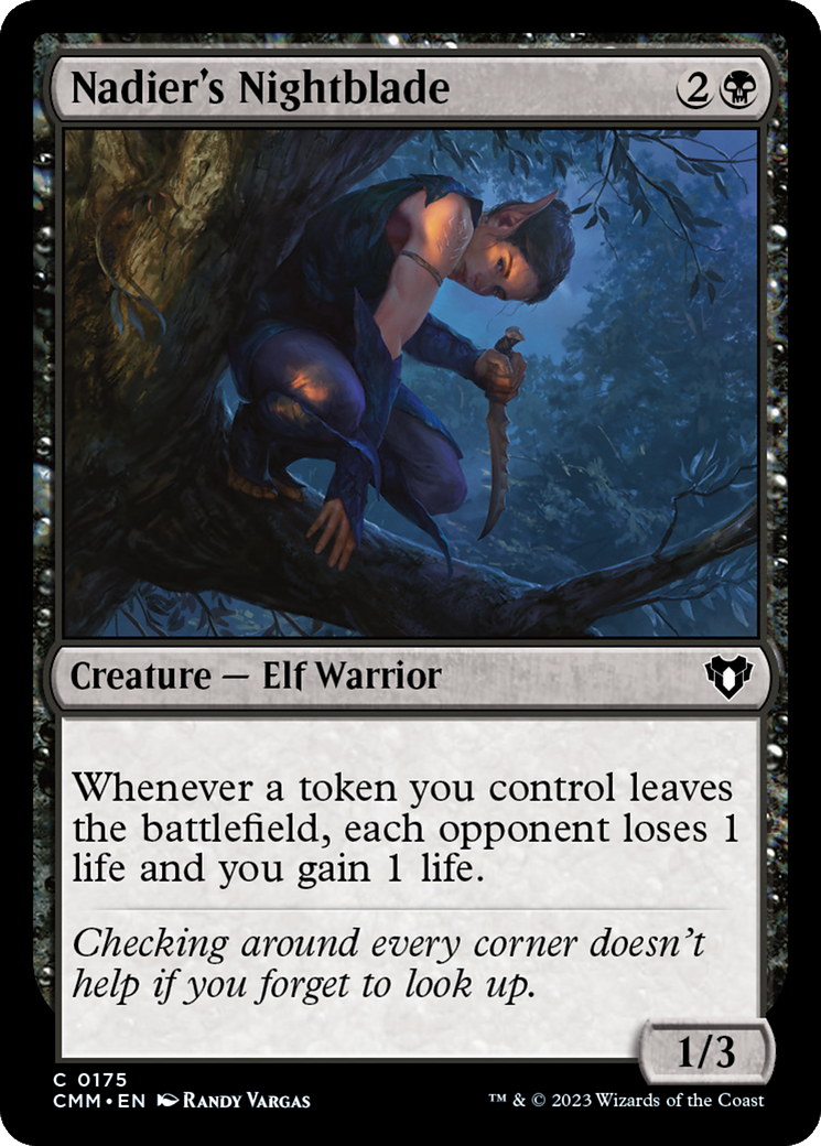 Nadier's Nightblade (CMM-175)  - Commander Masters