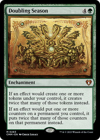 Doubling Season (CMM-283)  - Commander Masters