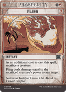 Fling (OTP-024)  Foil - Breaking News: (Showcase) (Borderless)