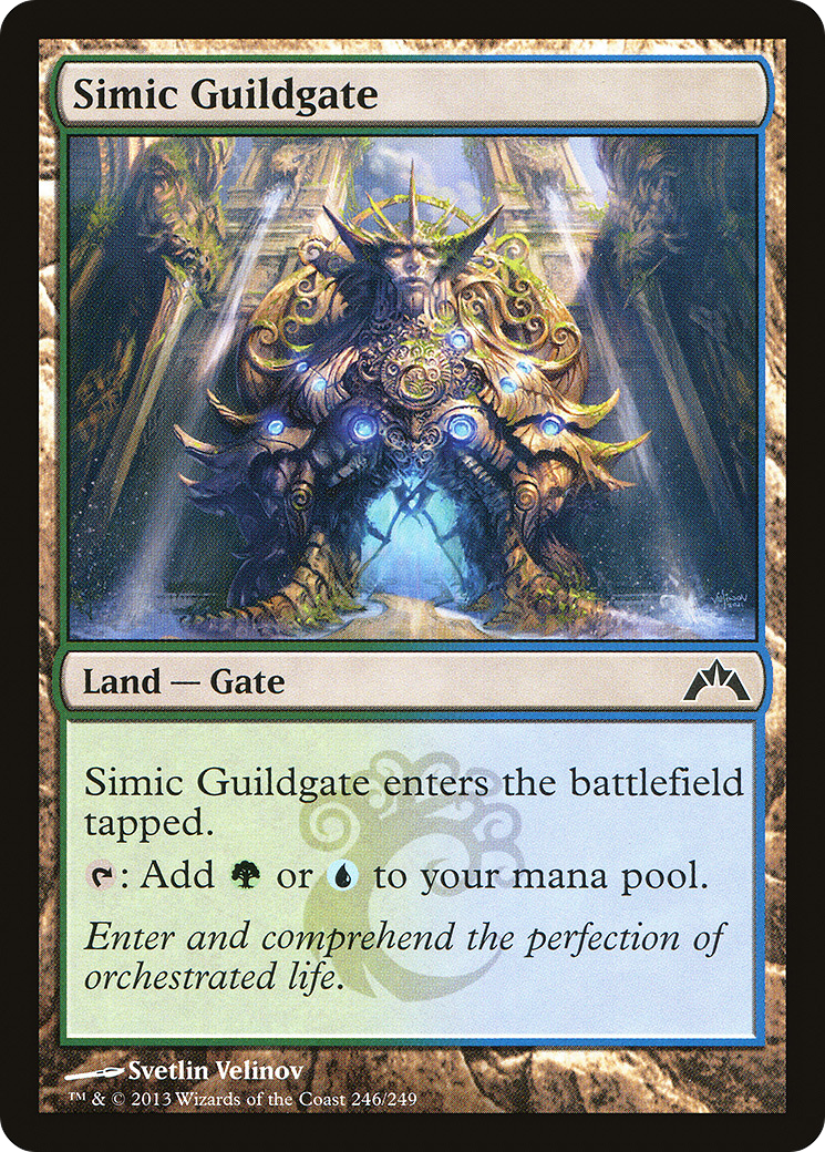 Simic Guildgate (GTC-246)  Foil - Gatecrash