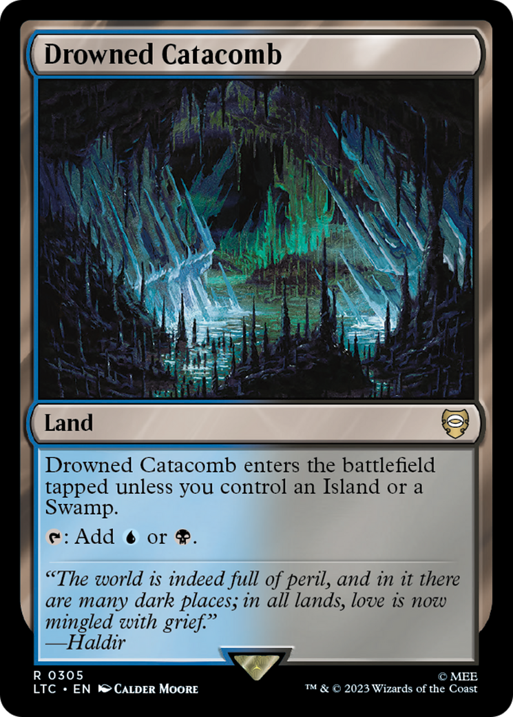 Drowned Catacomb (LTC-305)  - Tales of Middle-earth Commander