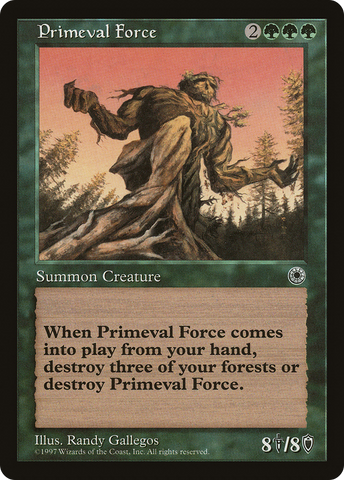 Primeval Force (POR-)  - Portal