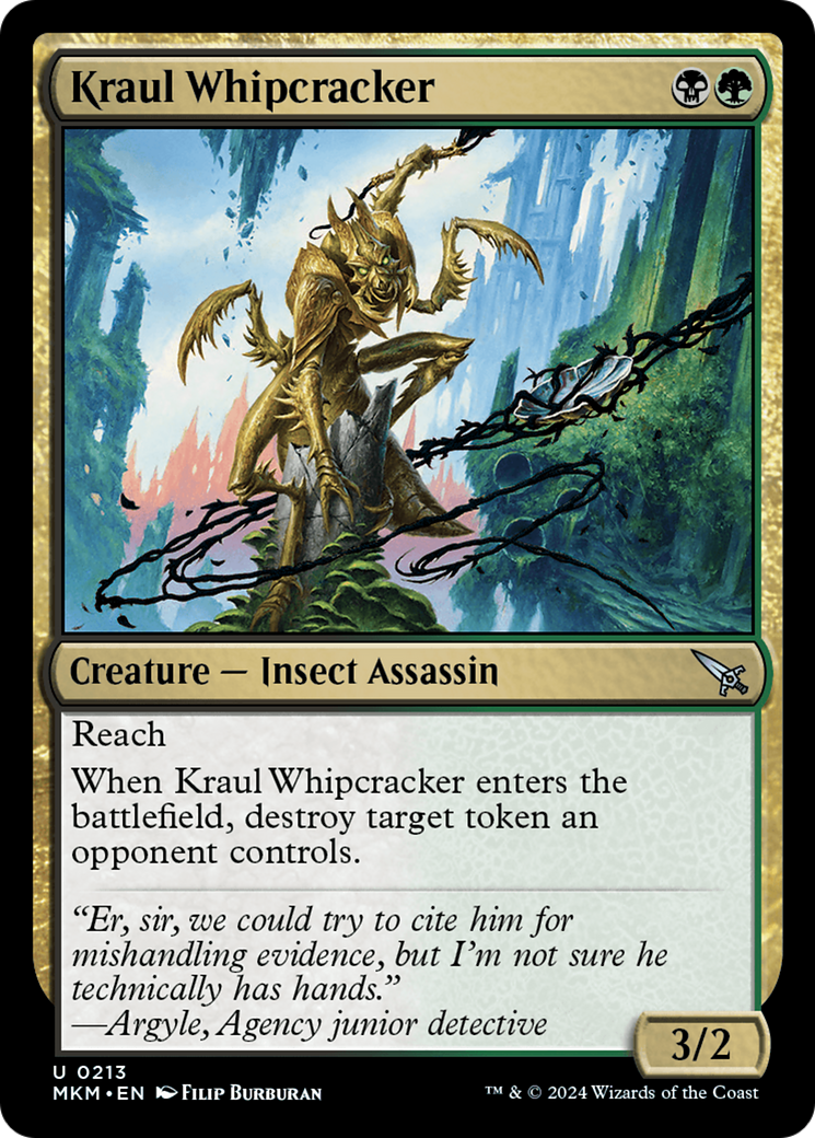 Kraul Whipcracker (b) (MKM-213)  - Murders at Karlov Manor