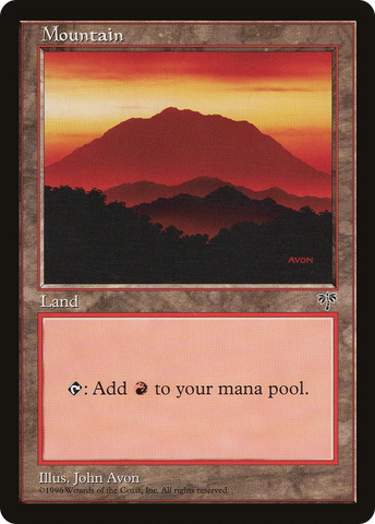 Mountain (Red) (MIR-346) - Mirage
