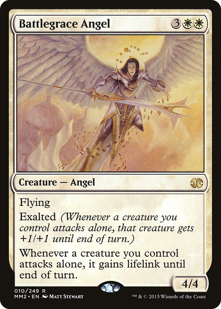 Battlegrace Angel (MM2-010)  Foil - Modern Masters 2015