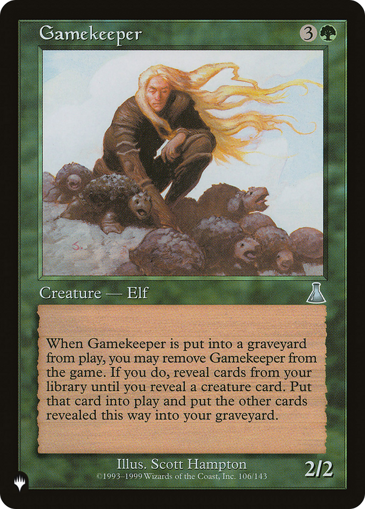 Gamekeeper (LIST-UDS-106)  - The List