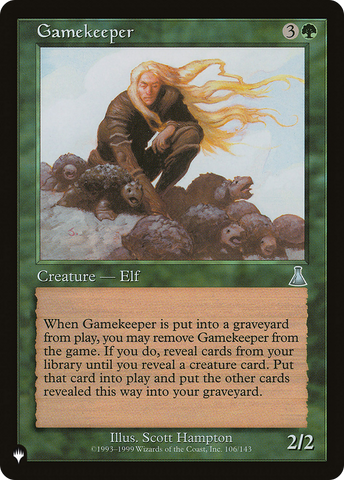 Gamekeeper (LIST-UDS-106)  - The List