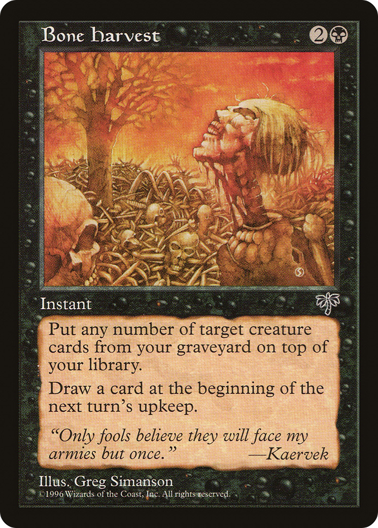 Bone Harvest (MIR-)  - Mirage