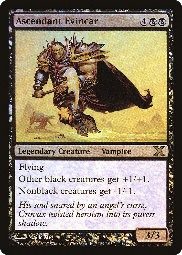 Ascendant Evincar (10E-127★)  Foil - Tenth Edition