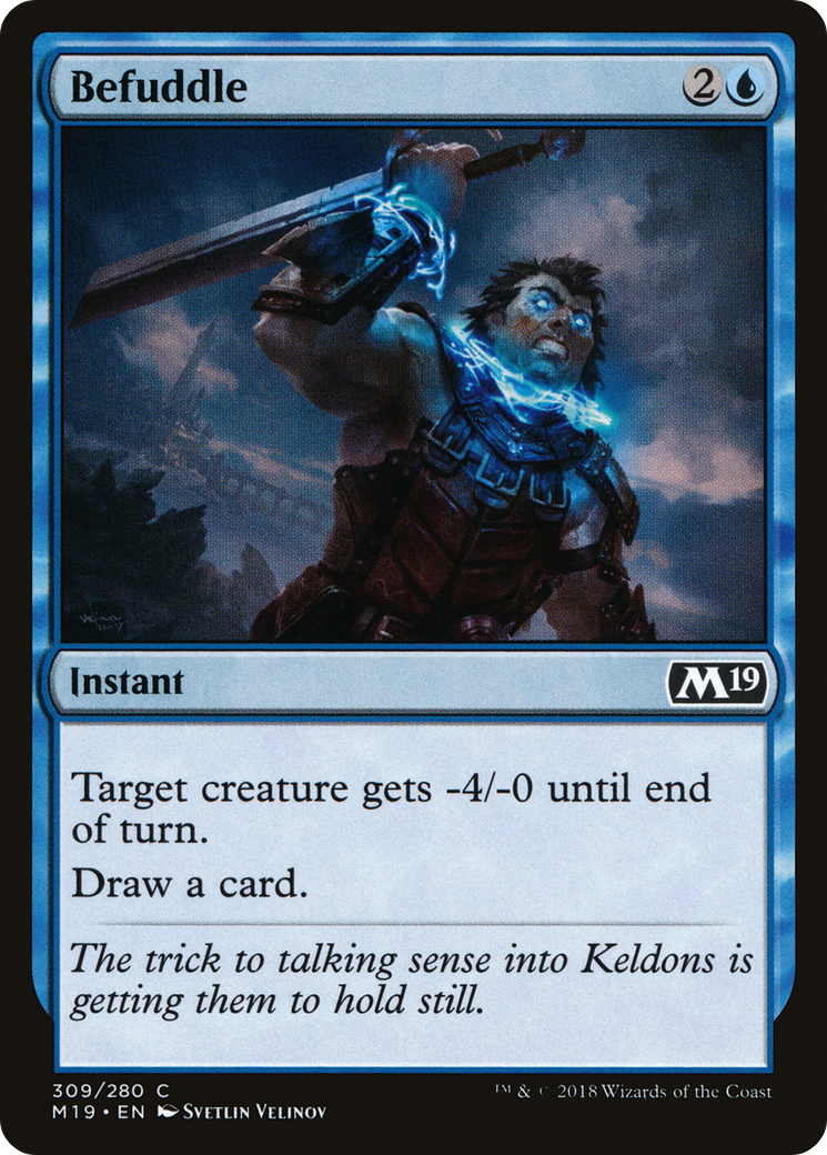 Befuddle (M19-309)  - Core Set 2019