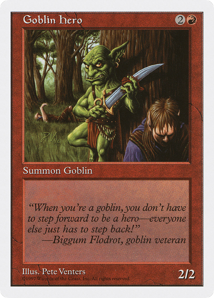 Goblin Hero (5ED-)  - Fifth Edition