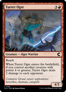 Turret Ogre (CLU-152)  - Ravnica: Clue Edition