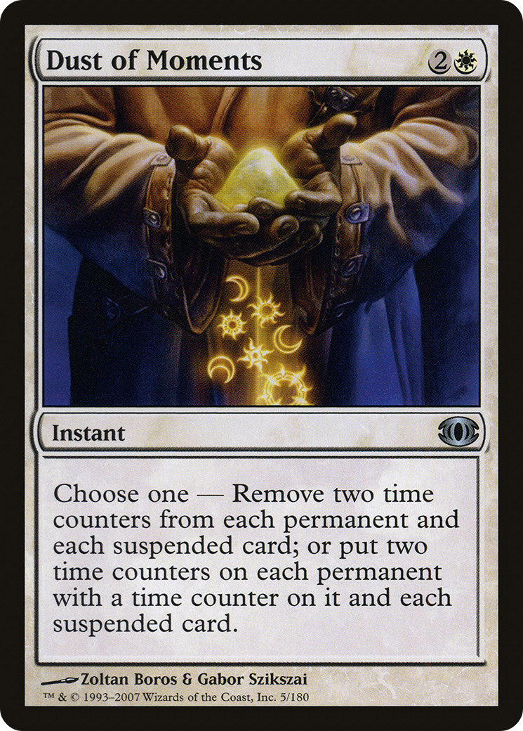 Dust of Moments (FUT-005)  Foil - Future Sight